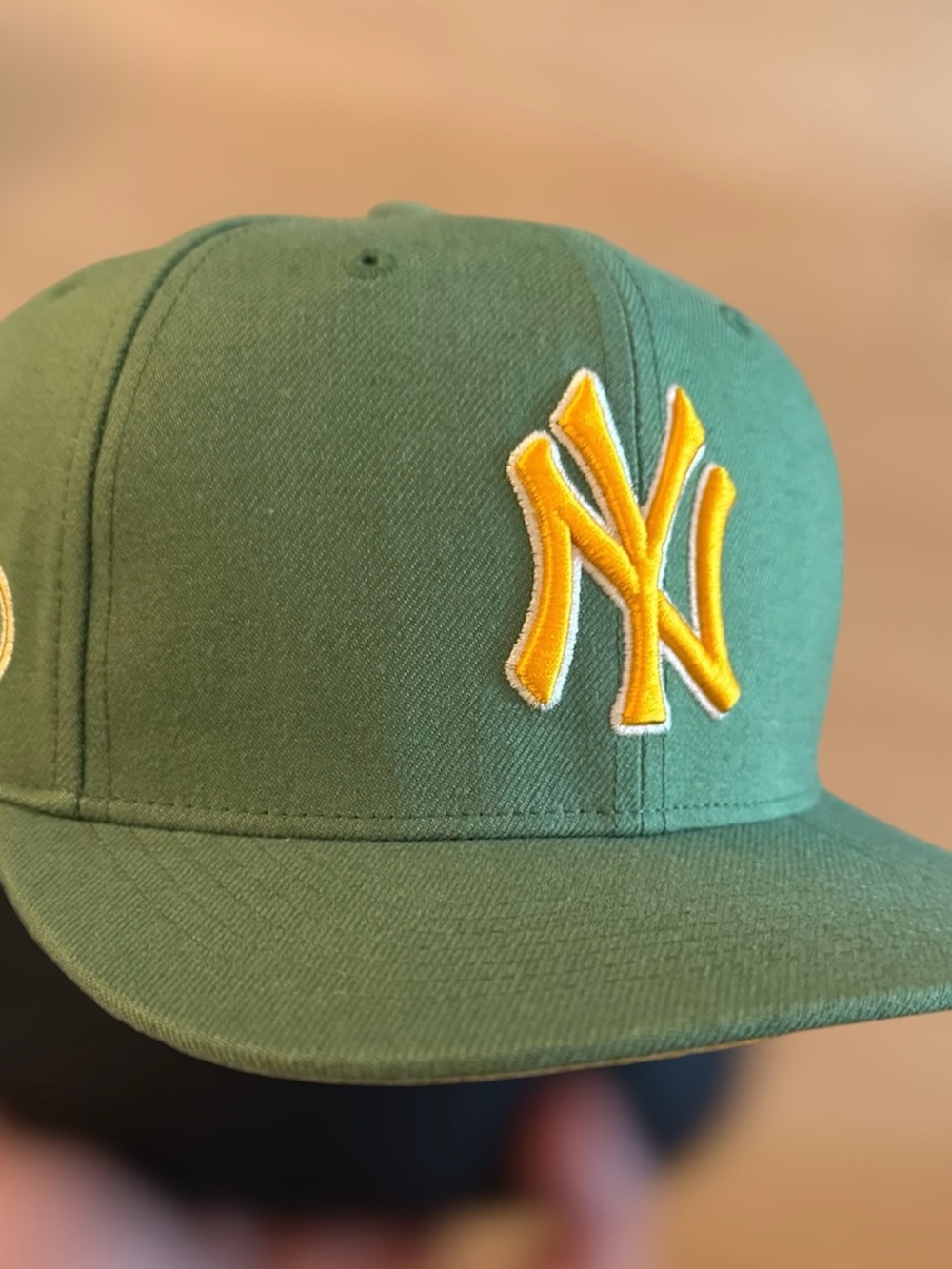 ’47 NY Yankees Snapback Olive Green 2008 All Star Game OS